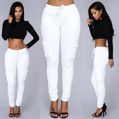 2021 High quality New Arrival Elegant Elastic Women PantsLong Pencil Pants Skinny Office Lady Fashion Trousers 3XL 4XL