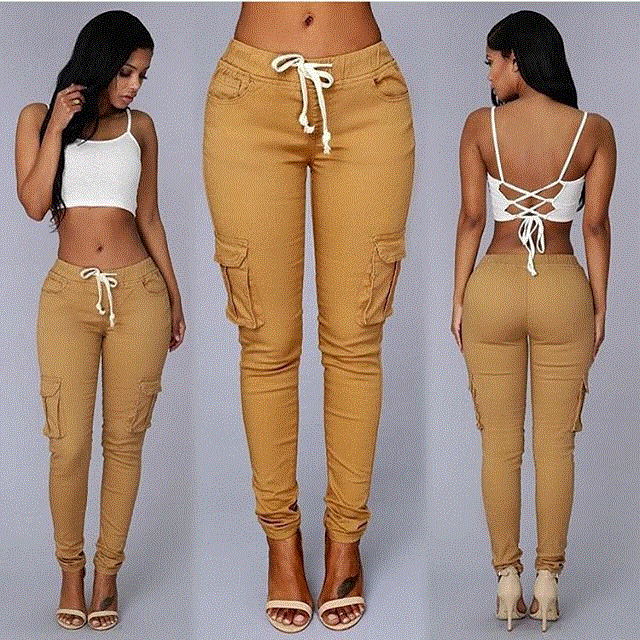 2021 High quality New Arrival Elegant Elastic Women PantsLong Pencil Pants Skinny Office Lady Fashion Trousers 3XL 4XL