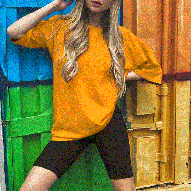 2021 High quality Suit With Belt Solid O-Neck Home Loose Casual Fashion Leisure Bicycles Shorts Set