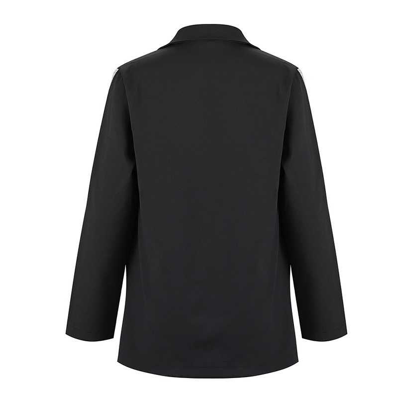 2021 High quality Long Sleeve Office Jacket Suit V Neck  Women's Coat Autumn Slim Female Outerwear Elegant Ladies Coat