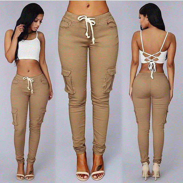 2021 High quality Elastic Sexy Skinny Pencil Jeans For Women Leggings Trousers Woman High Waist Jeans Women's  Pants