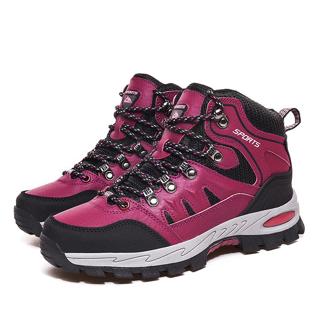 2021 High quality Outdoor Desert Climbing Shoes Men Women Hiking Boots Sneakers Fashion Trekking Footwear Camping