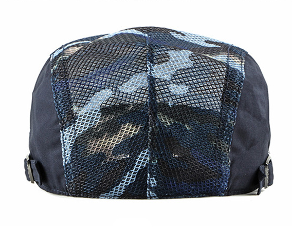 2021 High quality Unisex Summer Berets Hat Men Women Breathable Mesh Sun Visors Beret Caps Net Herringbone Flat Cap