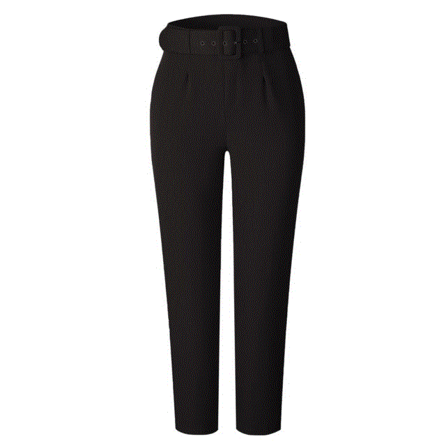2021 High quality Women's Plus Size Trouser Solid Color High Waist Long Pant Bottom Pencil Pants for Office Lady