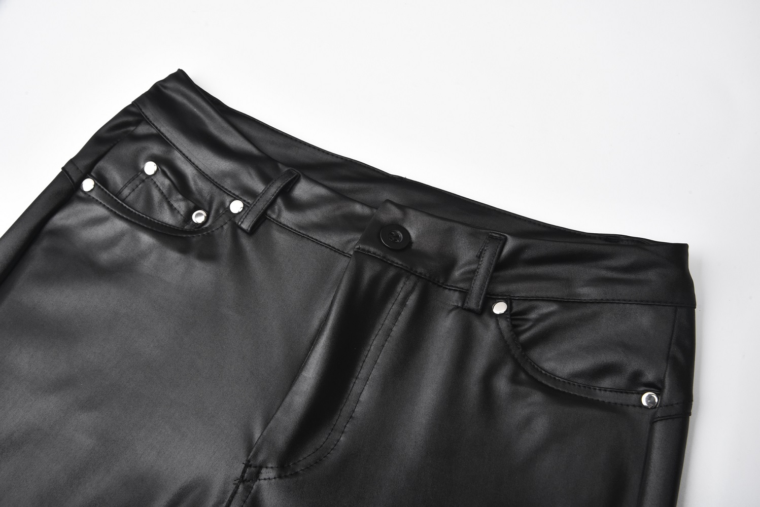 2021 High quality High Waist Pencil Pant  Faux Leather PU Long Trousers Casual Sexy Fashion Women Tight Trouser pants