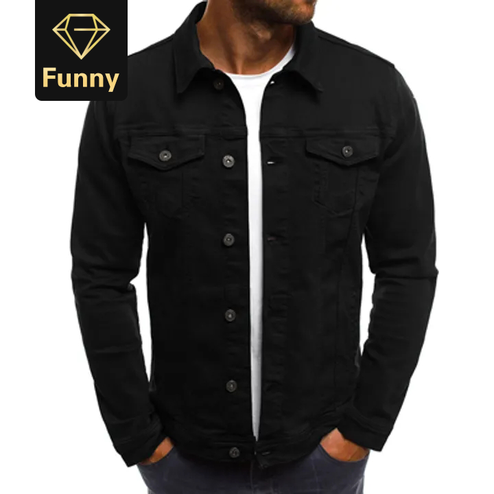 2021 High quality Mens Denim Jacket Fashion Male Jeans Jackets High Quality Men's Jackets Men New Casual Jacket Coats