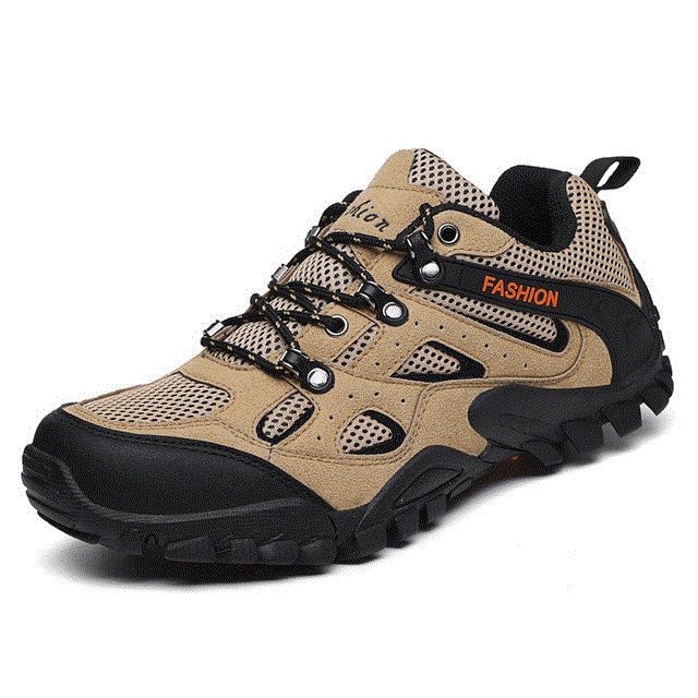 2021 High quality Outdoor Hiking Boots Men Summer Breathable Trekking Shoes Male Walking Sneakers for Climbing Camping