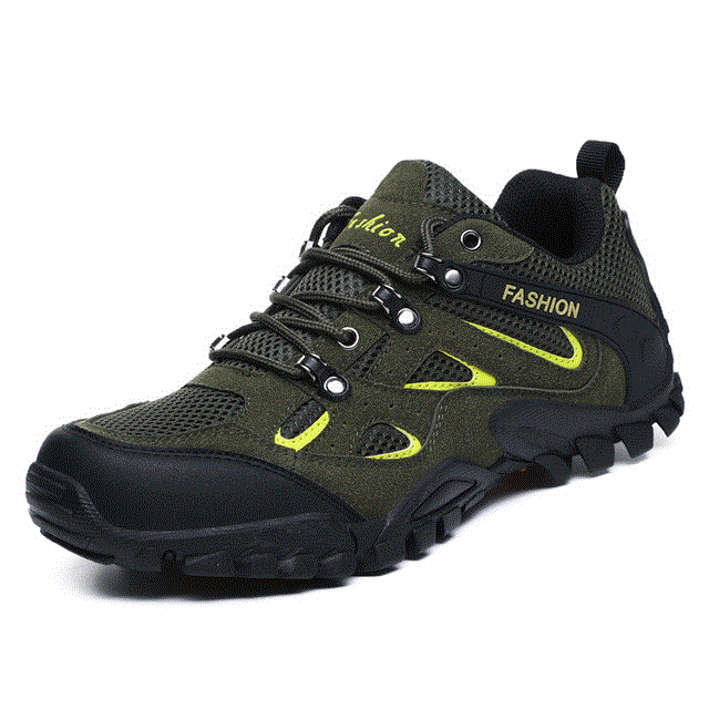 2021 High quality Outdoor Hiking Boots Men Summer Breathable Trekking Shoes Male Walking Sneakers for Climbing Camping