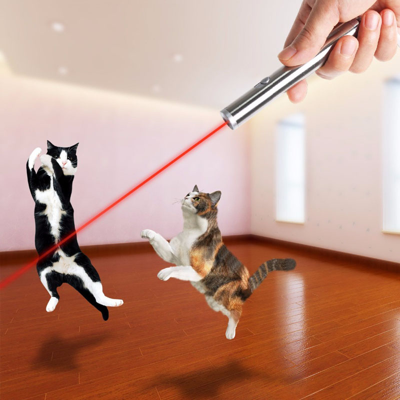 USB Charging LED Laser Pointer 7 in 1 Red UV Torch Flashlight Pen Cat Dog Chase Laser Pointer Tool