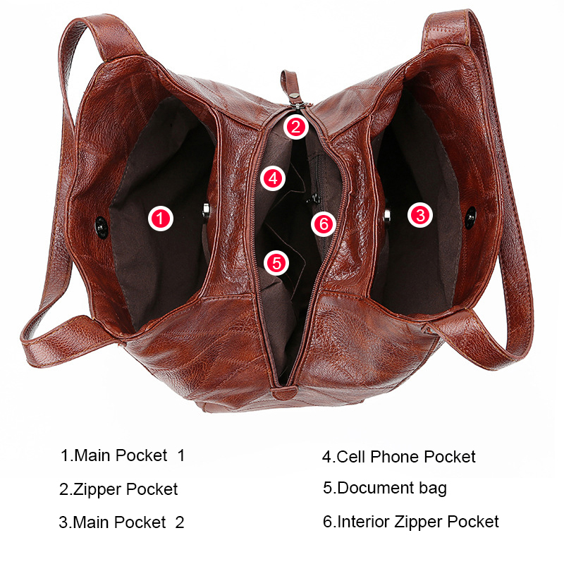 Hot Sales Women's Luxury Handbags Women Shoulder Bags Female Top-handle Bags Fashion Brand Handbags