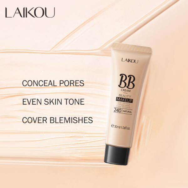 3 Colors BB Cream Long Lasting Liquid Foundation Waterproof Cover Acne Spot Natural Face Base Makeup