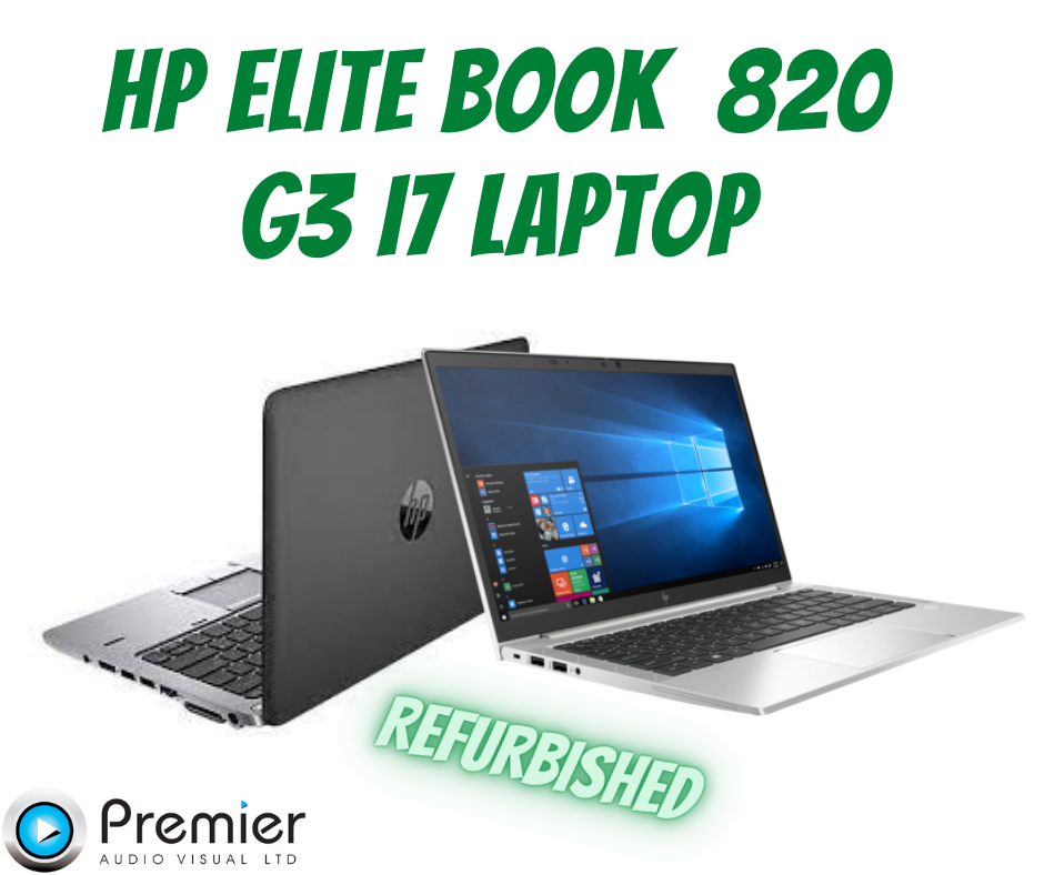 Refurbished Hp elitebook 820 g3 - 12.5"
