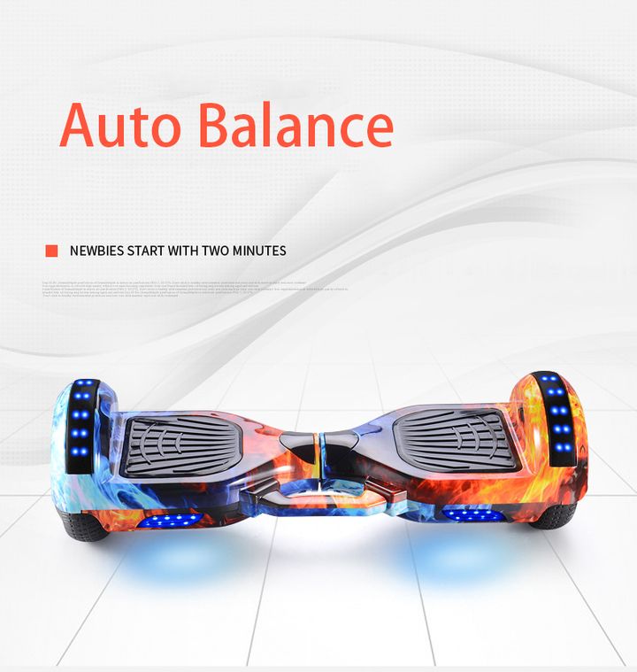 LED Wheels Hoverboard Self Balancing Scooter Hover Board with Bluetooth Speaker Lights Adult Kids
