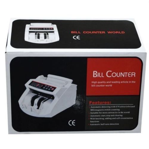 Bill Counter Machine - Loose Notes/Cash /Money/Currency Counter Machine+Free Money Detector