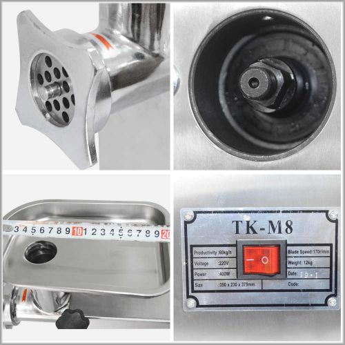 Electric Meat Mincer Grinder commercial type