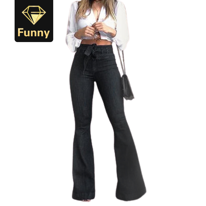 2021 High quality Women Jeans Trousers Leisure Loose High Waist Vintage Wide Leg Jeans Women Jean