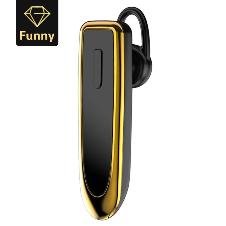 2021 High quality HeadsetWith  Microphone Handsfree Wireless Bluetooth Earphone Headphones Ear Hook For Phone