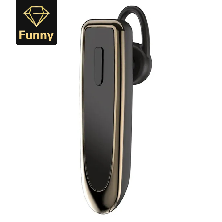 2021 High quality HeadsetWith  Microphone Handsfree Wireless Bluetooth Earphone Headphones Ear Hook For Phone