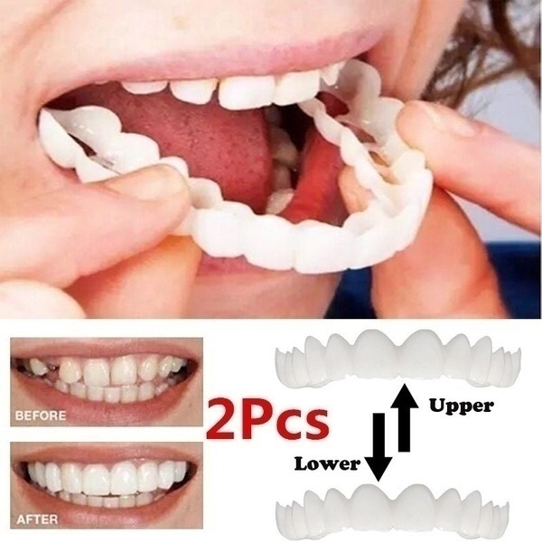 Quality Denture Instant Smile Comfort Fit Flex Cosmetic Teeth Denture Teeth Top Cosmetic Veneer