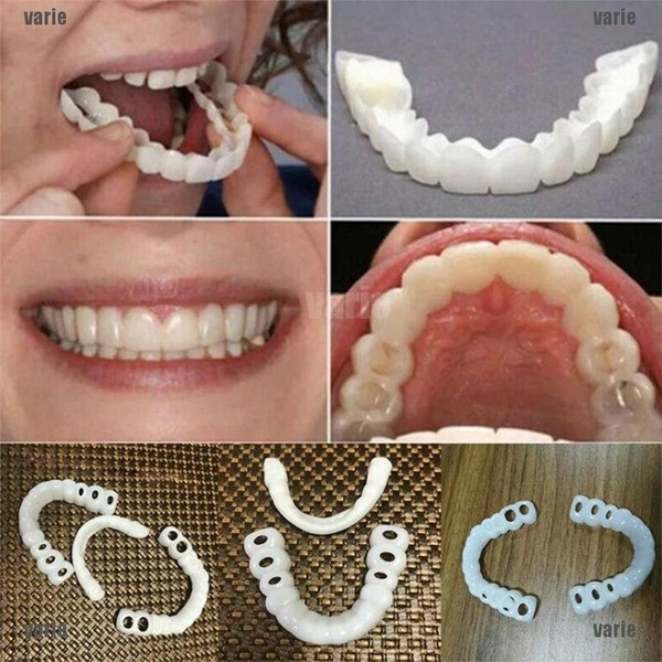 Quality Denture Instant Smile Comfort Fit Flex Cosmetic Teeth Denture Teeth Top Cosmetic Veneer