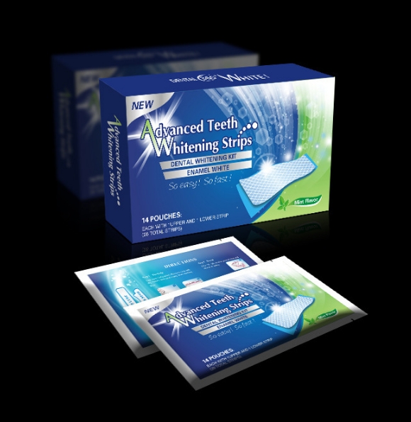 28pcs 3D White Gel Teeth Whitening Strips Oral Hygiene Care Double Strips Whitenin Bleaching Tools