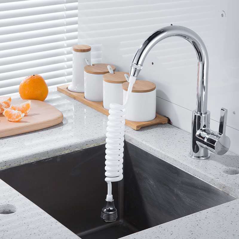 Kitchen Home 360 Degree Rotate  Dual Use Diffuser Faucet Swivel End Faucet Nozzle Water Saving Tap