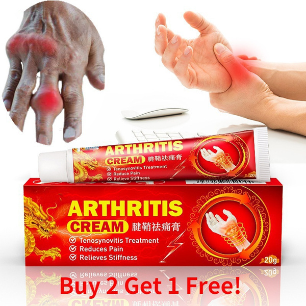 2022 Buy 2 get 1 free！10g/20g Tendon Sheath Ointment Hand Joints Wrist Finger Arthritis Pain Relief Therapy Tenosynovitis Pain Cream Oil