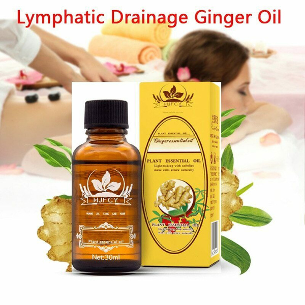 30ml/90ml/150ml Natural Ginger Oil Belly Drainage Ginger Oil