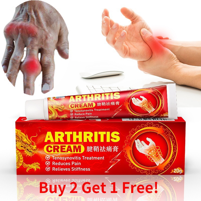 BUY 2 + 1 FREE = 3!!! 10g/20g Tendon Sheath Ointment Hand Joints Wrist Finger Arthritis Pain Relief Therapy Tenosynovitis Pain Cream Oil