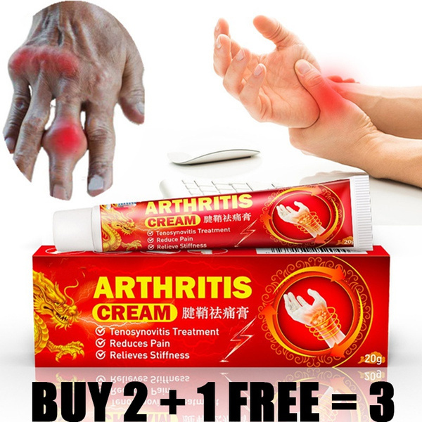 BUY 2 + 1 FREE = 3!!! 10g/20g Tendon Sheath Ointment Hand Joints Wrist Finger Arthritis Pain Relief Therapy Tenosynovitis Pain Cream Oil