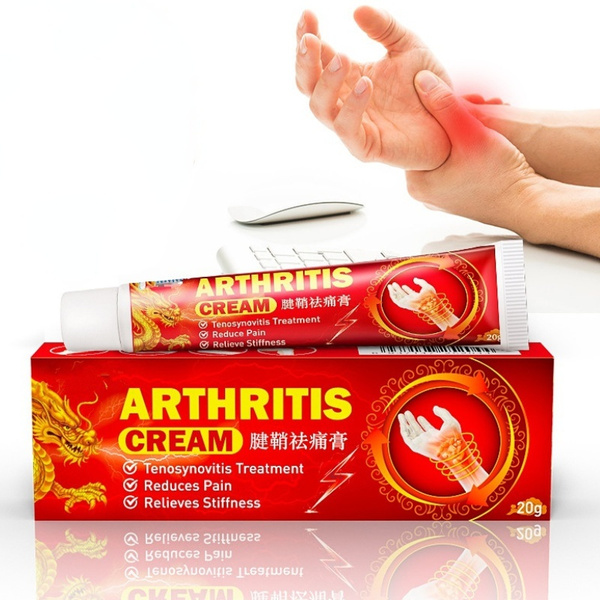 NEW 20g Tendon Sheath Ointment Hand Joints Wrist Finger Arthritis Pain Relief Therapy Arrow Tenosynovitis Pain Cream Oil 1 /2pcs