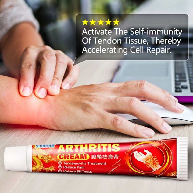 NEW 20g Tendon Sheath Ointment Hand Joints Wrist Finger Arthritis Pain Relief Therapy Arrow Tenosynovitis Pain Cream Oil 1 /2pcs