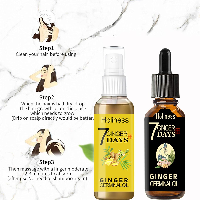 2pcQuick hair essence, hair care products, hair essence, quick hair drops + hair oil (10ml/20ml/30ml/50ml)