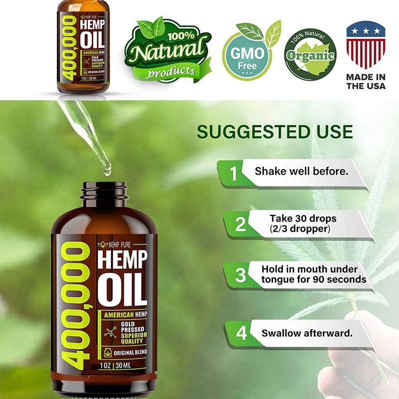 Natural Cold Pressed Oil Can Relieve Sleep Stress, Moisturize Healthy Skin and Hair, Relieve Pain and Reduce Inflammation, Improve Sleep Qua
