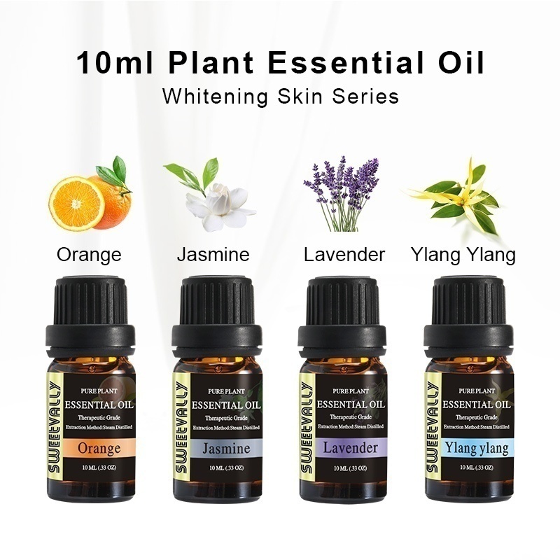 10pc Essential Oils 18 Flavours Pure Plant Essential Oil Therapeutic Grade Aromatherapy Aroma 10ml