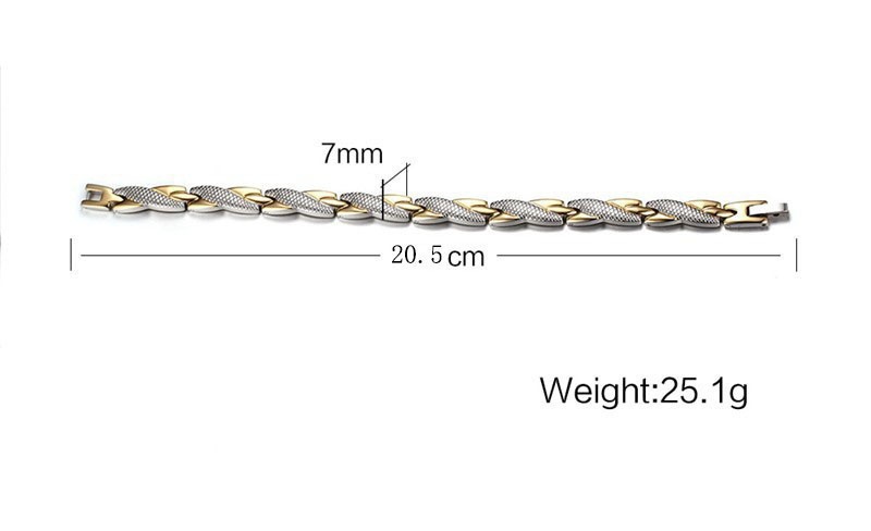 Trendy 6 Colors Weight Loss Energy Magnets Jewelry Slimming Bangle Bracelets Twisted Magnetic Therapy Bracelet For Men Women