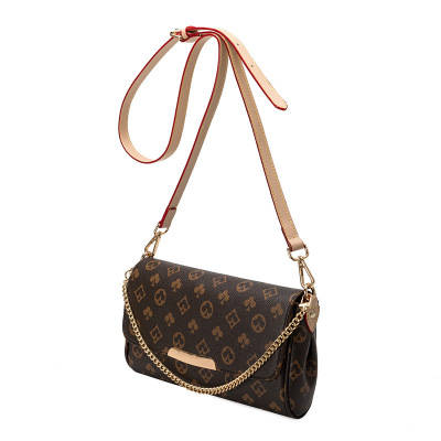 2021 High quality FashionLuxury Design Purses and Handbags Brand Shoulder Bag with Chain Print Messenger Bag for Women