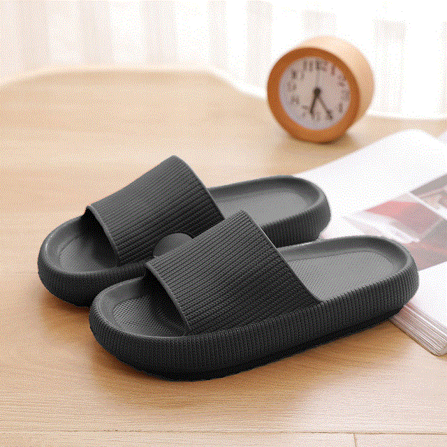 2021 High quality Women Indoor Bathroom Slipper Soft EVA Anti-slip Lovers Home Floor Slides Ladies Summer Shoes