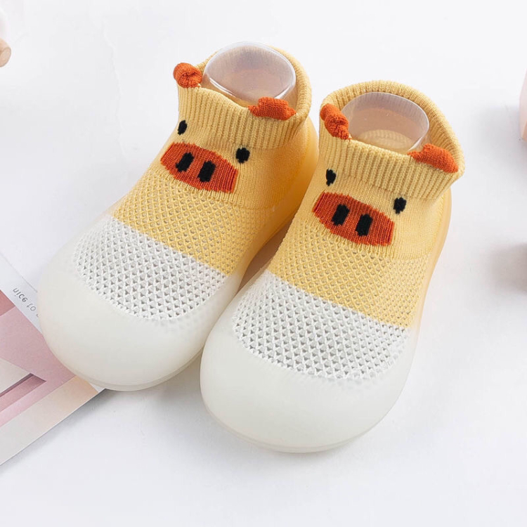 Baby Shoes Baby walking shoes Spring summer baby soft soled outdoor men's and women's mesh breathable ice silk anti-skid indoor socks shoes