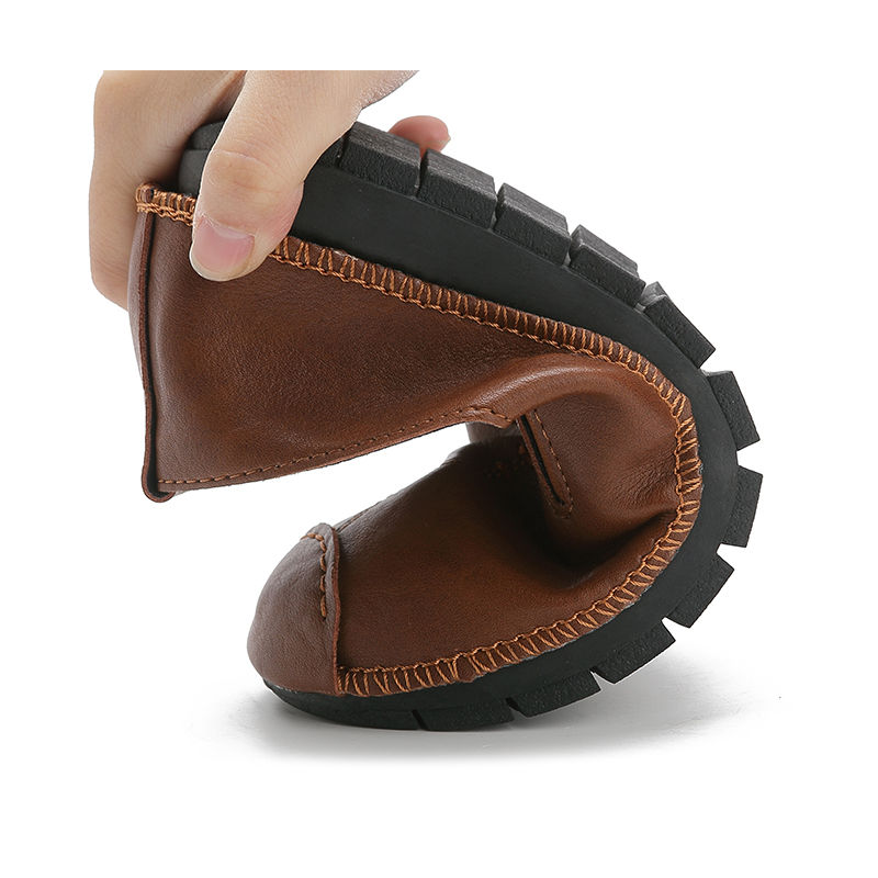 Platform shoes, flat sole shoes, one pedal lazy shoes, loafers, soft sole embroidered shoes