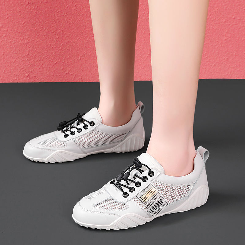 Korean version of all-match breathable mesh flat women's shoes casual sports shoes women JLM
