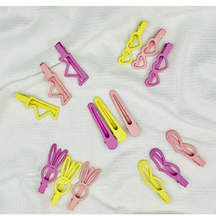 Summer simple hairpin ins candy colored hairpin female duckbill clip side clip clip clip clip bangs clip clip