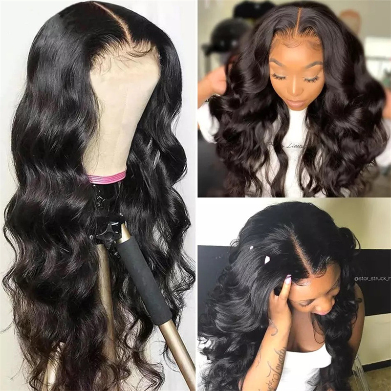 【Local delivery 1-3 days】Black wave wig female headgear hair Africa new long curly chemical fiber wig cover