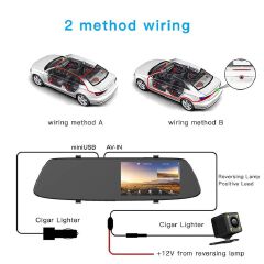 Car Camera with Parking Assistance G-Sensor,Waterproof Rear View Revers Camera TXSHOP