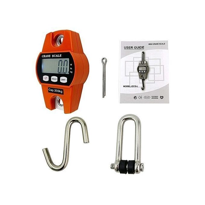 Crane Digital Hanging Crane Scale 660Lb/300KG