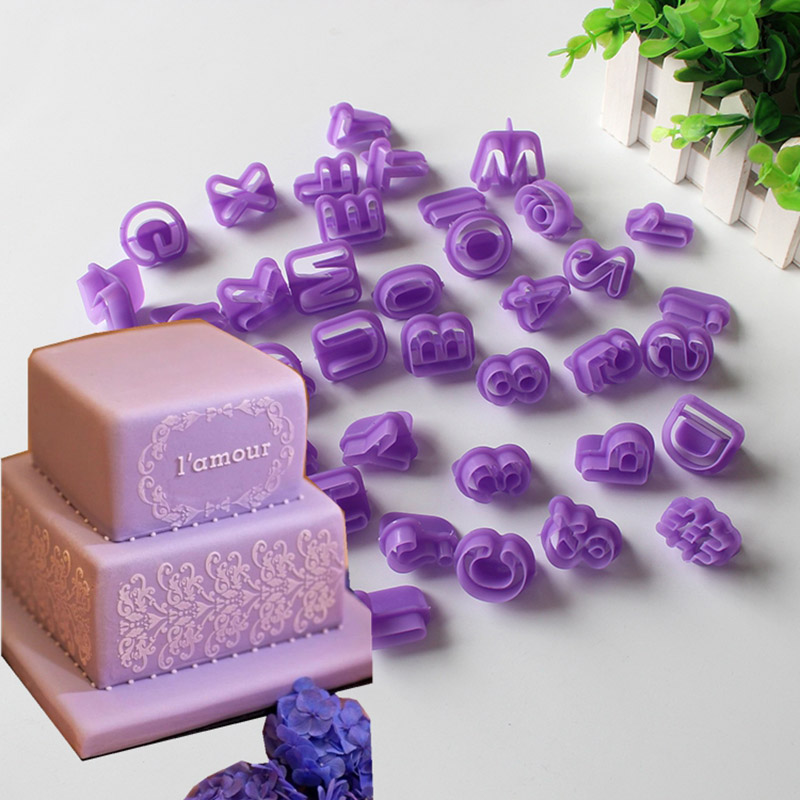 Number Fondant Cake Biscuit Baking Mould Cookie Cutters and Stamps Number Digital Mold