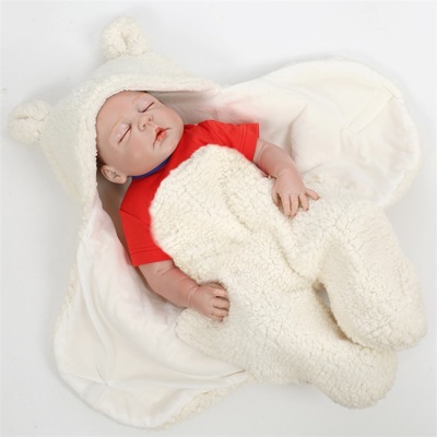 The New child baby Pure cotton sleeping bag ordinary four seasons Split leg Swaddling