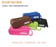 travel water proof Breathable travel shoes bag shoe bag transparent shoe bag travel storage bag