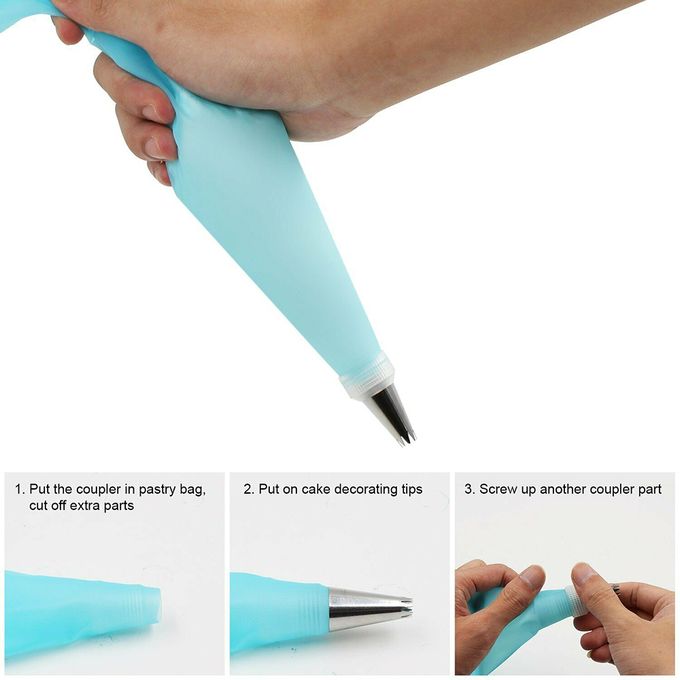 106Pcs Cake Decorating Supplies Kit Baking Fondant Tool Set