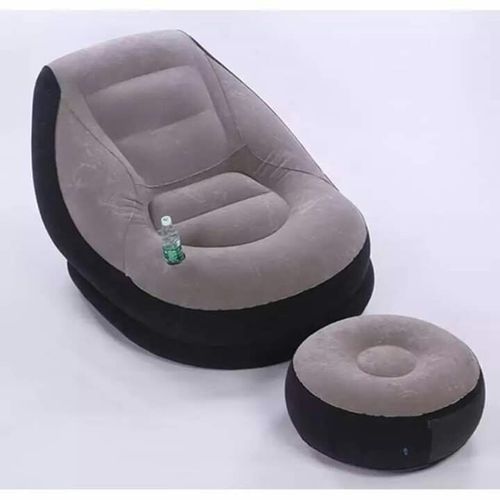 Portable Inflatable Seat And Foot Rest